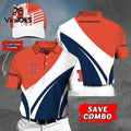 Custom Name Illinois Fighting Illini Polo, Cap Limited Edition