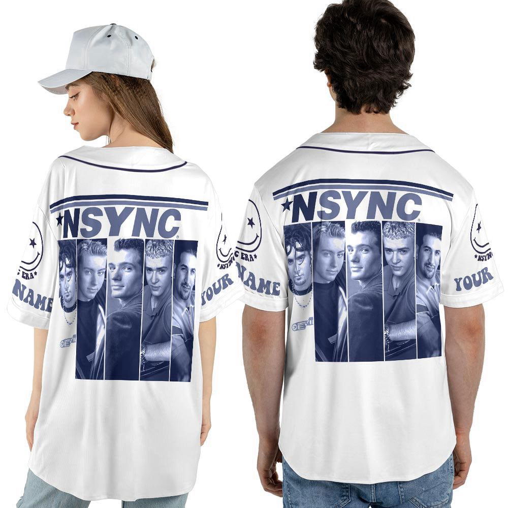 Custom Name In my Nsync Reunion Era Music Baseball Jersey, Nsync Boy Band 90s 2023 - lylyprint.com