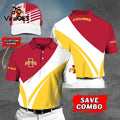 Custom Name Iowa State Cyclones Polo, Cap Limited Edition