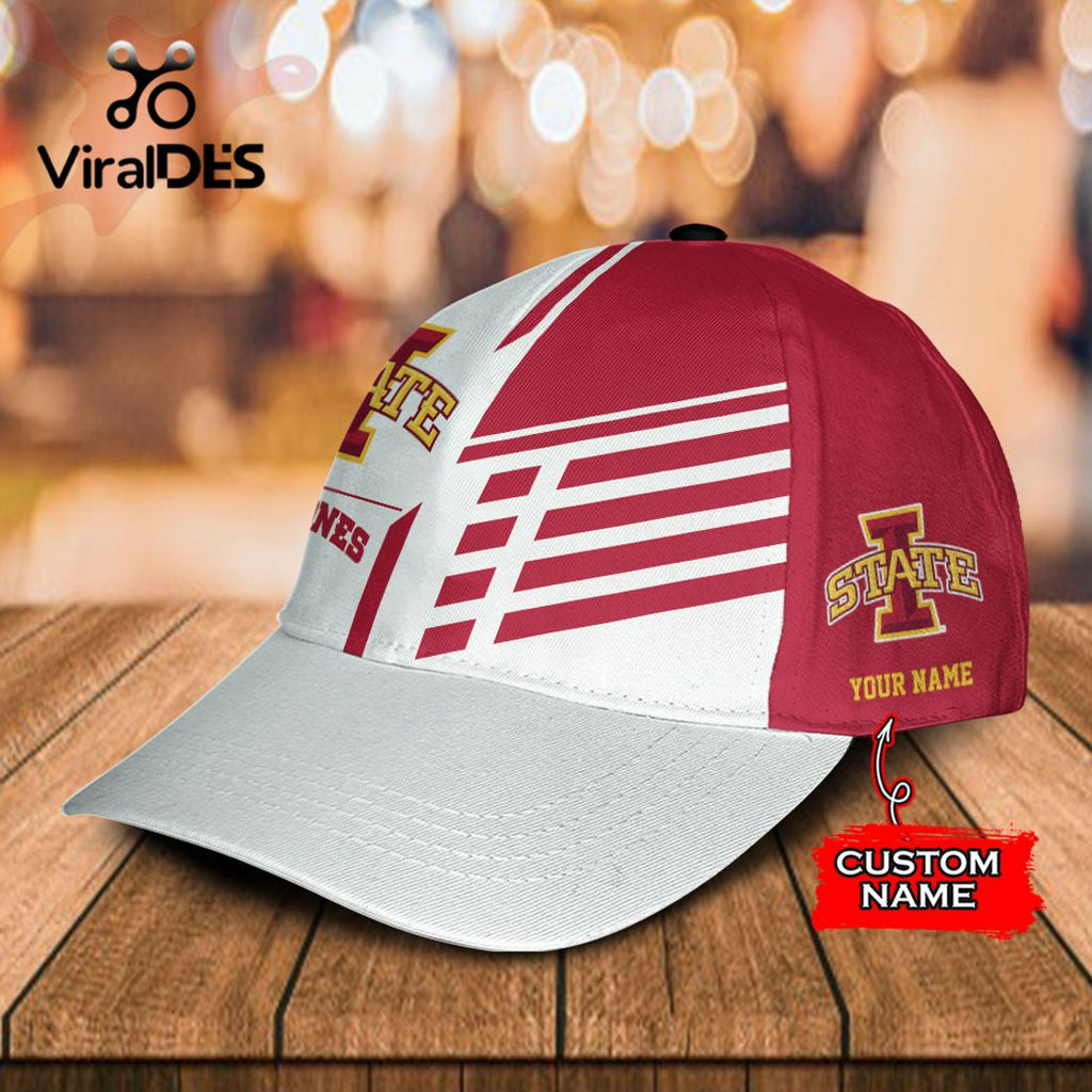 Custom Name Iowa State Cyclones Polo, Cap Limited Edition
