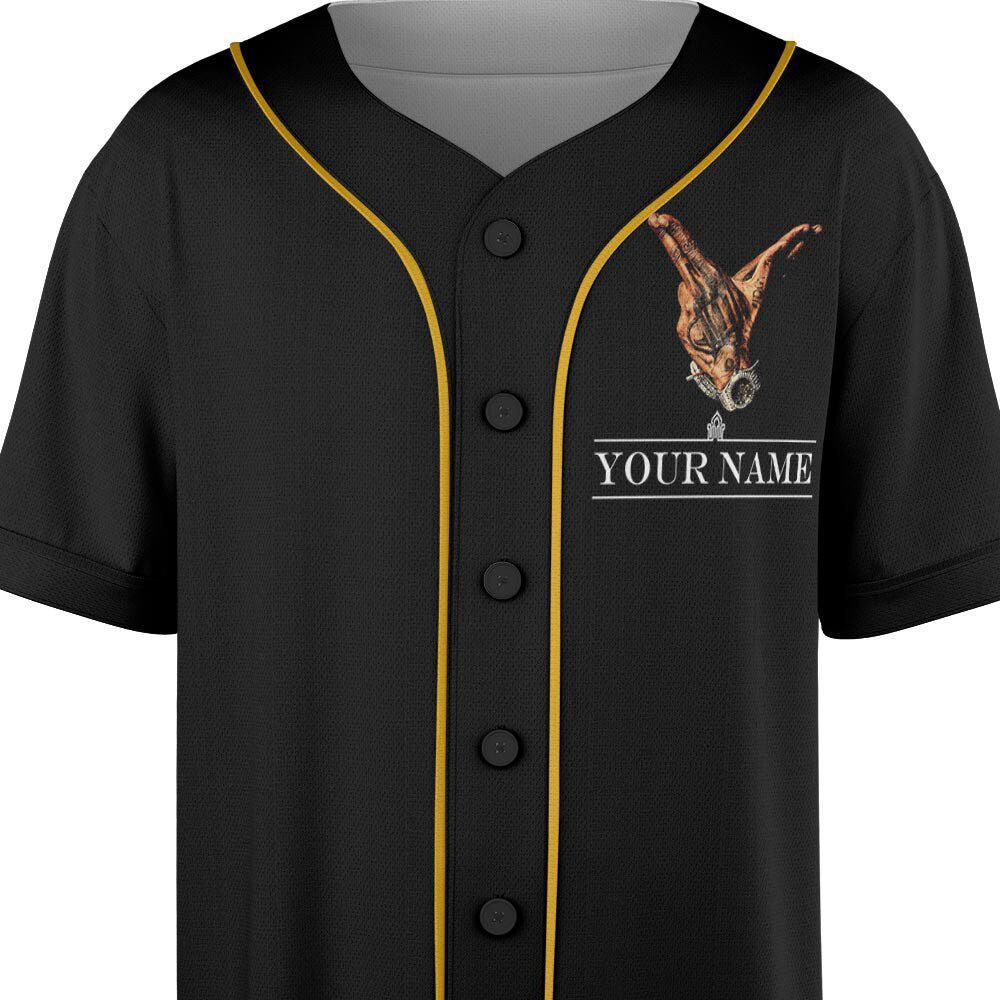 Custom Name KG Music Baseball Jersey, Only The Generals Tour 2023 - lylyprint.com