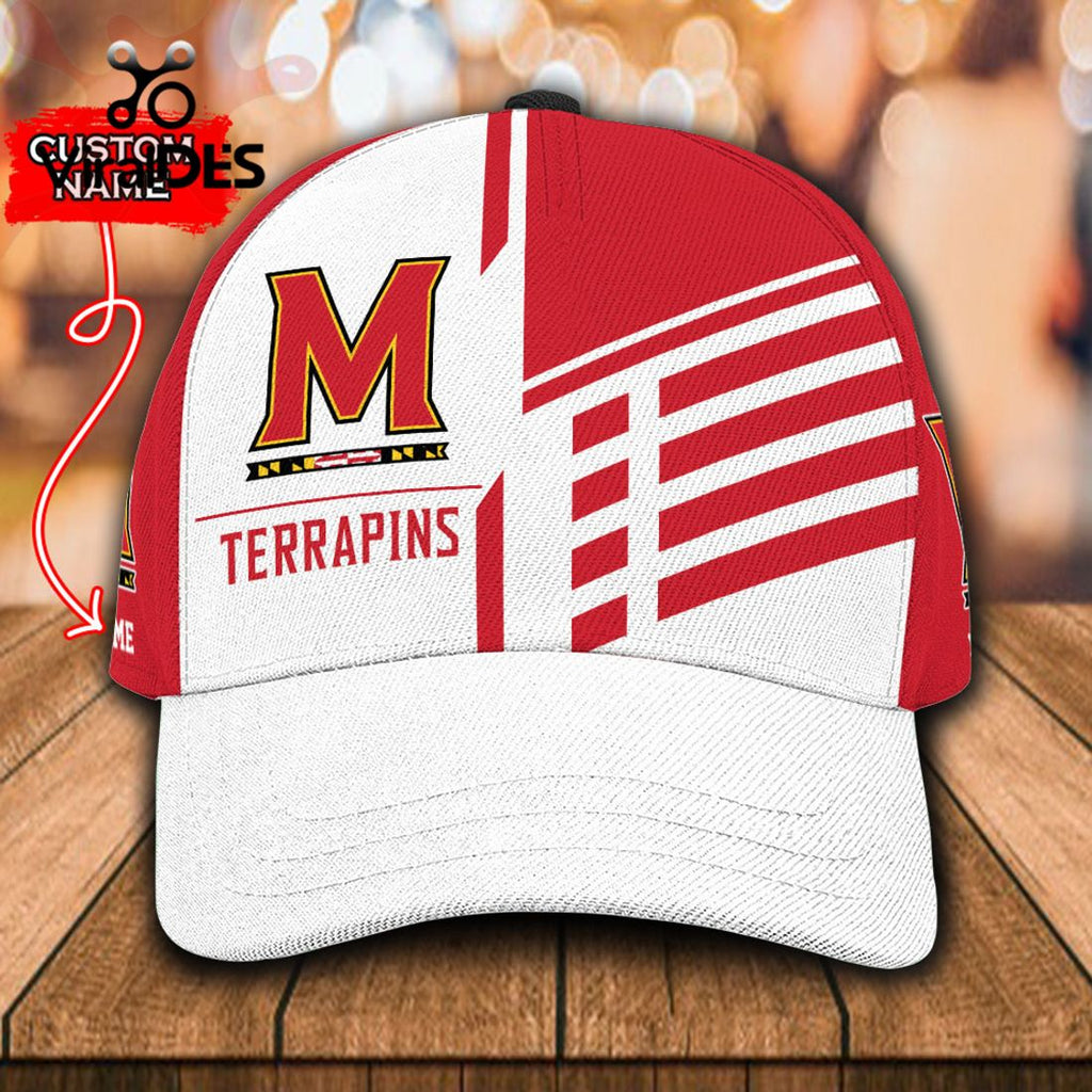 Custom Name Maryland Terrapins Polo, Cap Limited Edition