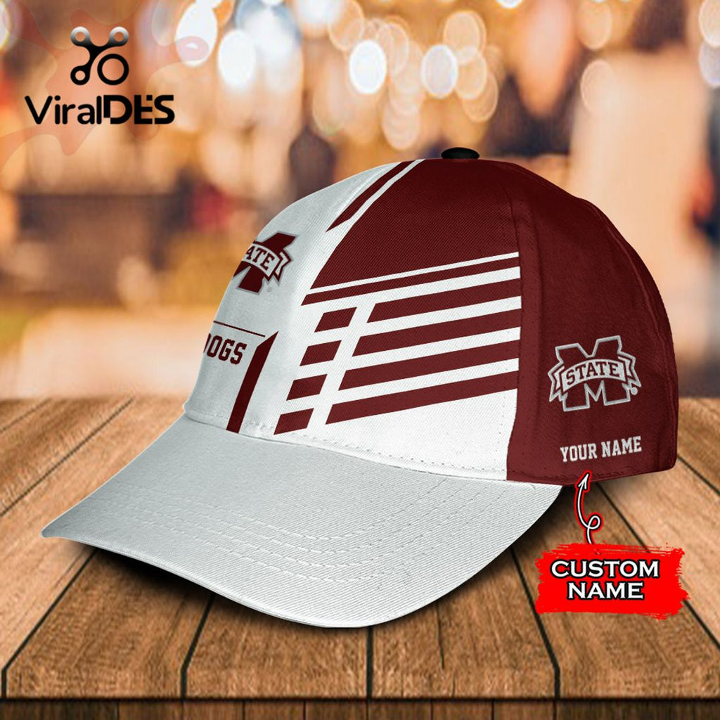 Custom Name Mississippi State Bulldogs Polo, Cap Limited Edition