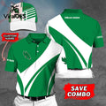 Custom Name NORTH TEXAS MEAN GREEN Polo, Cap Limited Edition