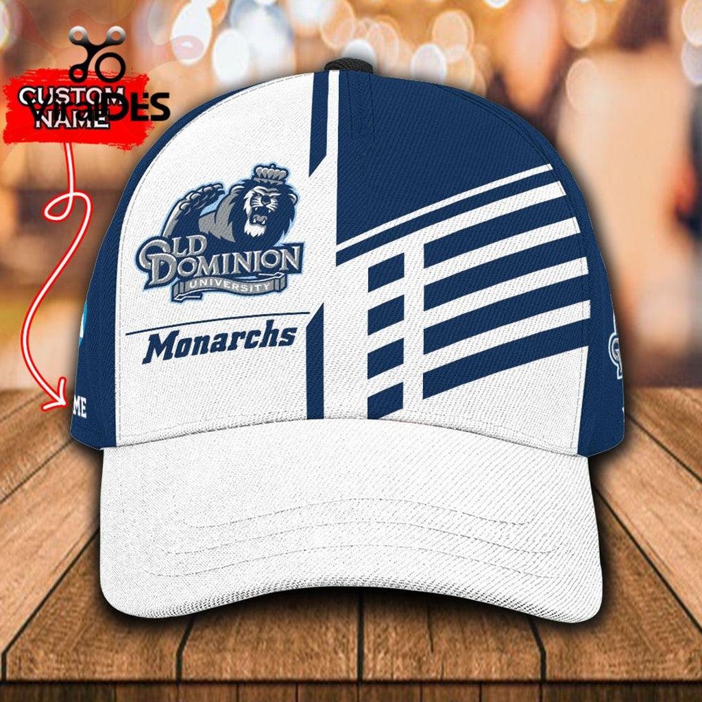 Custom Name Old Dominion Monarchs Polo, Cap Limited Edition