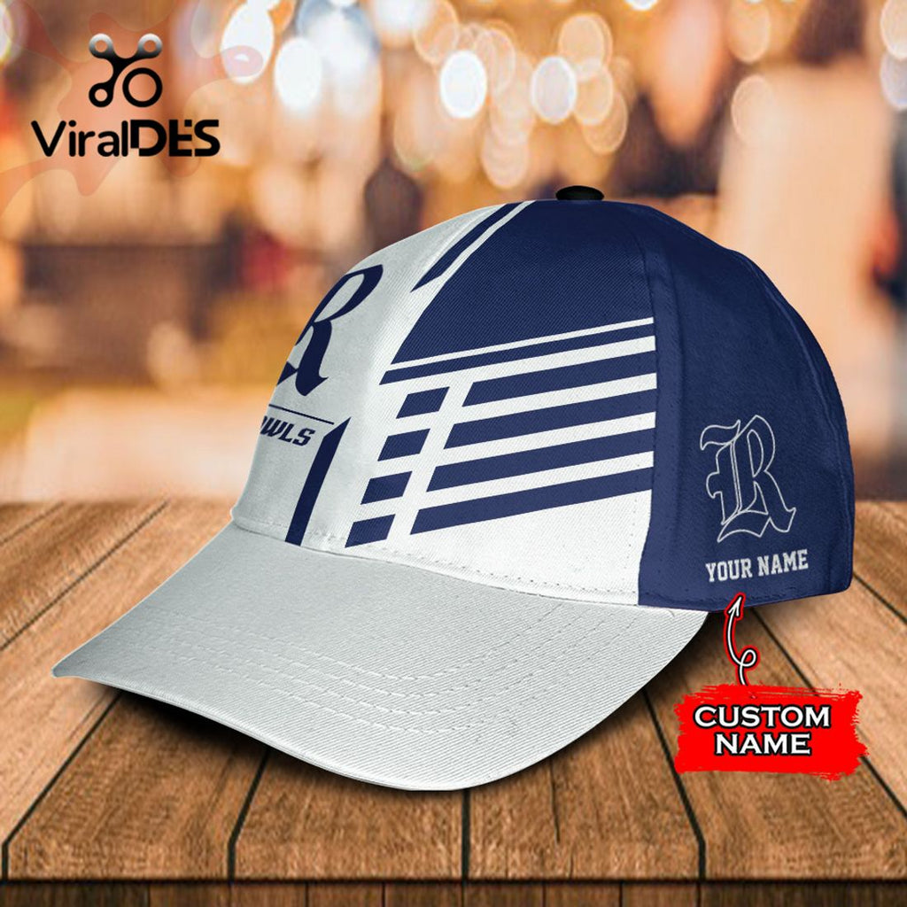 Custom Name Rice Owls Polo, Cap Limited Edition