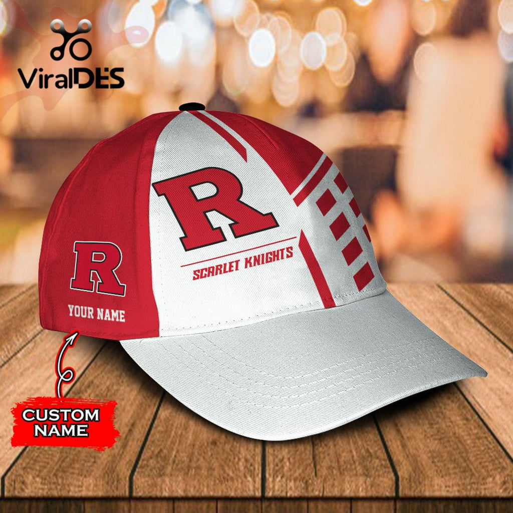 Custom Name Rutgers Scarlet Knights Polo, Cap Limited Edition