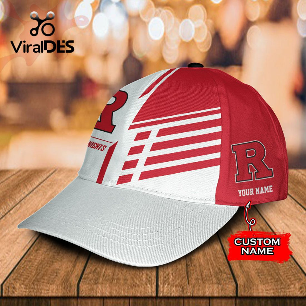 Custom Name Rutgers Scarlet Knights Polo, Cap Limited Edition