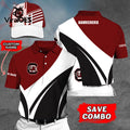 Custom Name South Carolina Gamecocks Polo, Cap Limited Edition