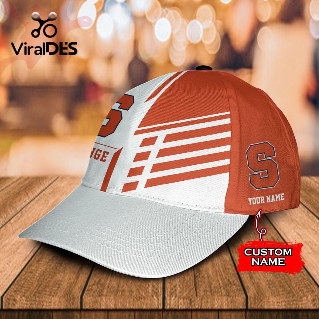 Custom Name Syracuse Orange Polo, Cap Limited Edition