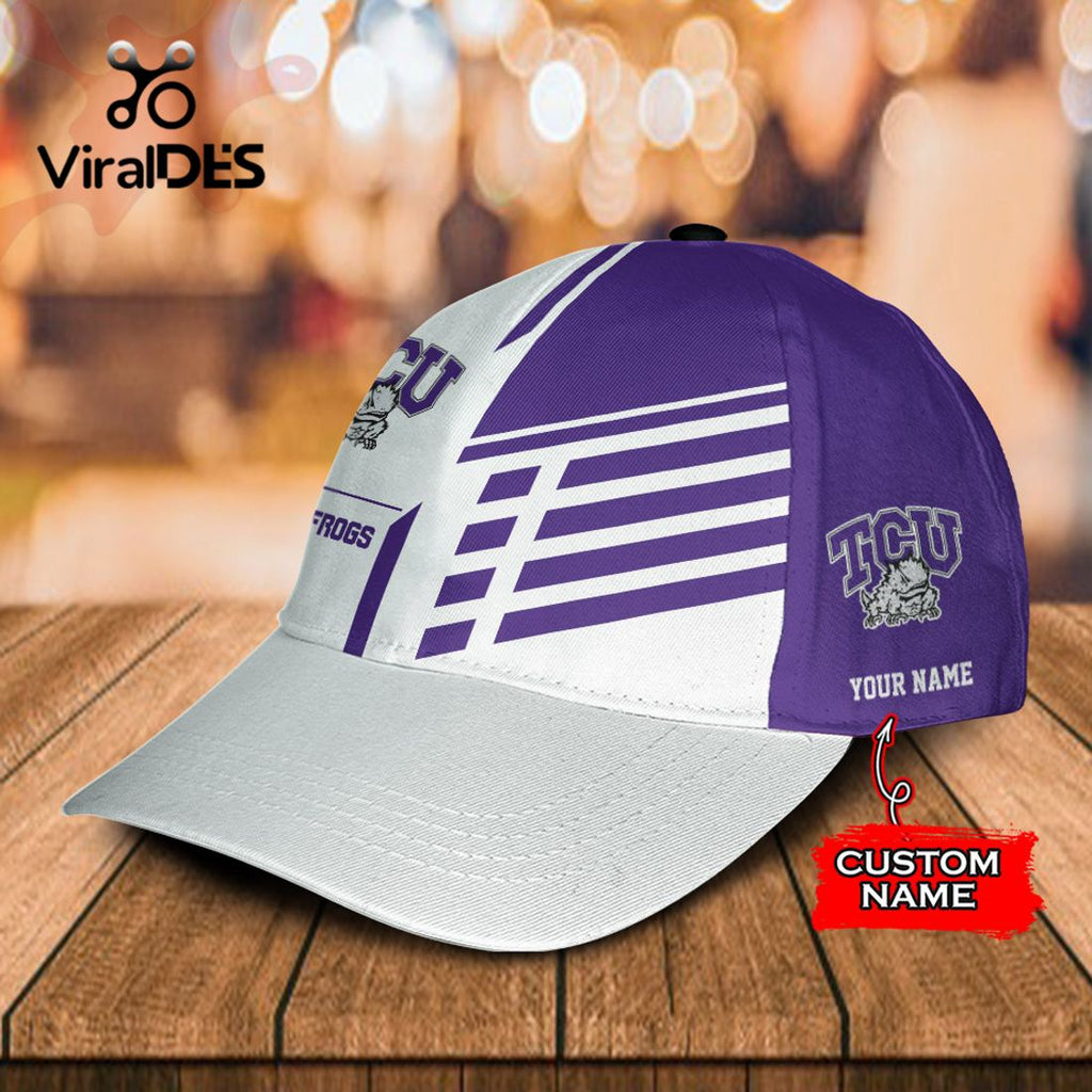 Custom Name TCU Horned Frogs Polo, Cap Limited Edition