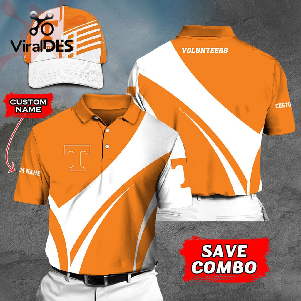 Custom Name Tennessee Volunteers Polo, Cap Limited Edition