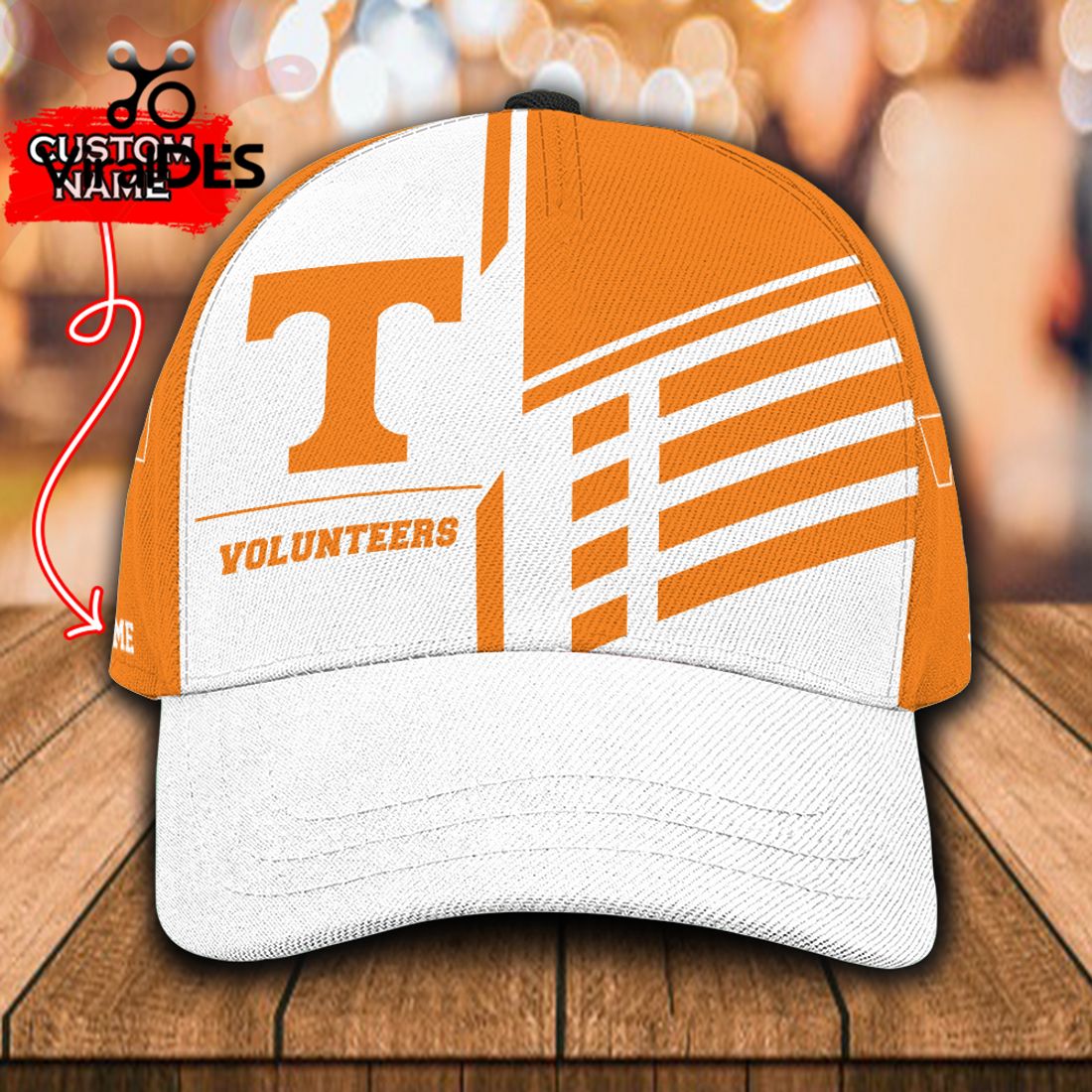 Custom Name Tennessee Volunteers Polo, Cap Limited Edition