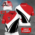 Custom Name Texas Tech Red Raiders Polo, Cap Limited Edition