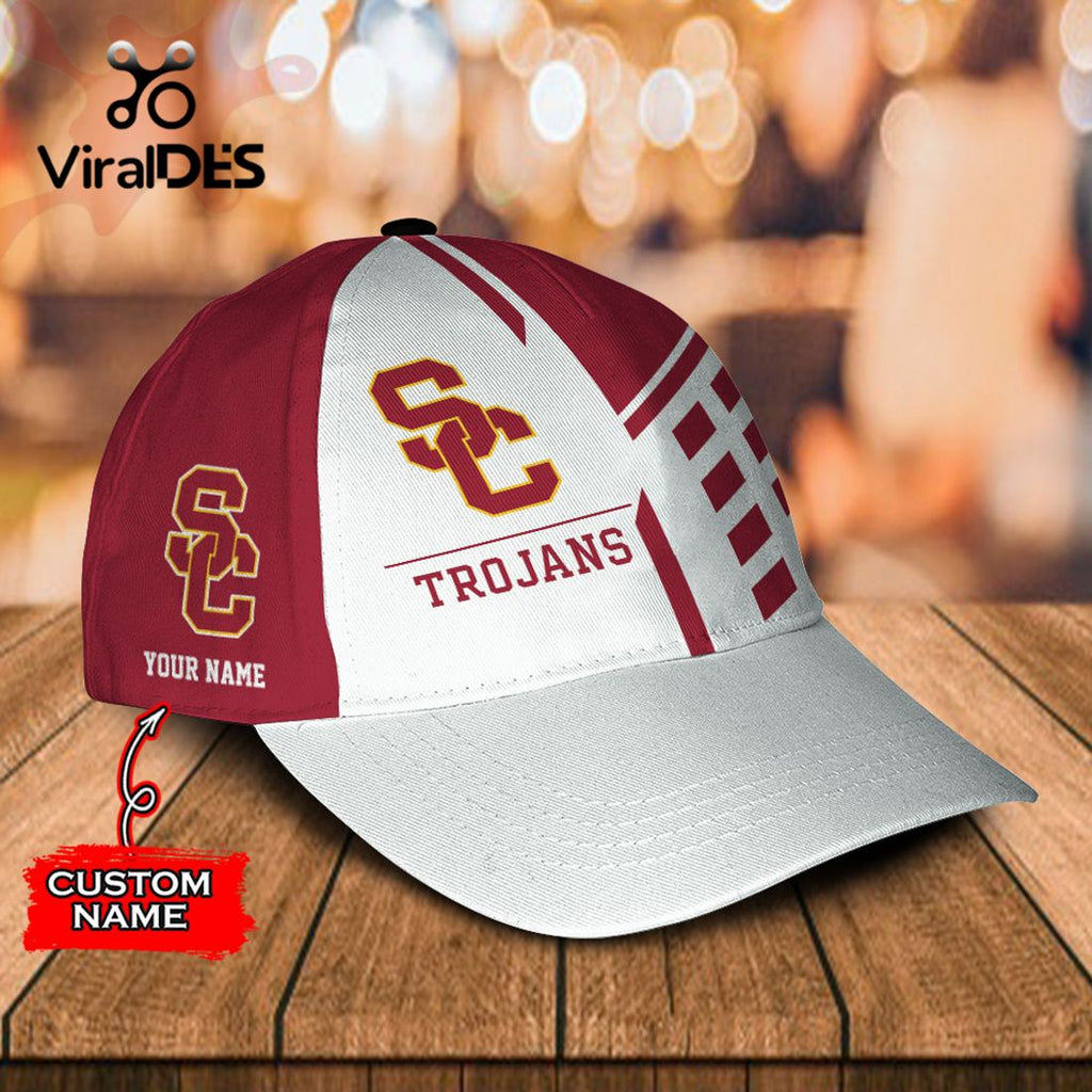 Custom Name USC Trojans Polo, Cap Limited Edition