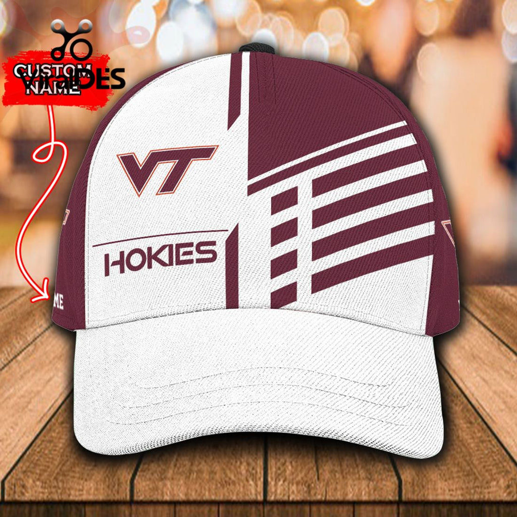 Custom Name Virginia Tech Hokies Polo, Cap Limited Edition
