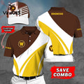 Custom Name Western Michigan Broncos Polo, Cap Limited Edition