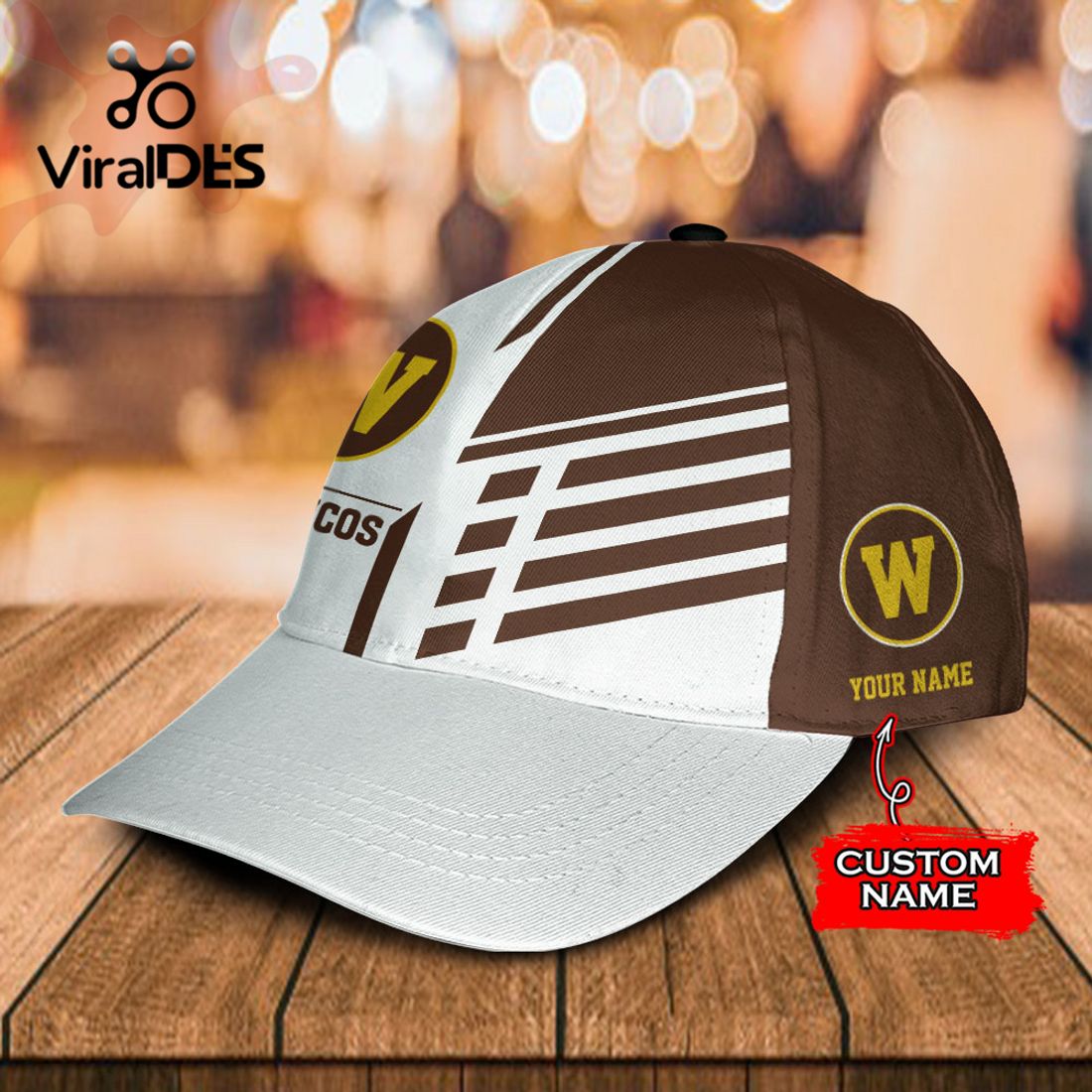 Custom Name Western Michigan Broncos Polo, Cap Limited Edition