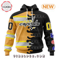 Custom NHL Washington Capitals 2025 First Responders Hoodie
