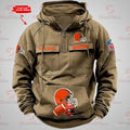 Cleveland Browns Custom Vintage Cargo Hoodies, Fan Gift