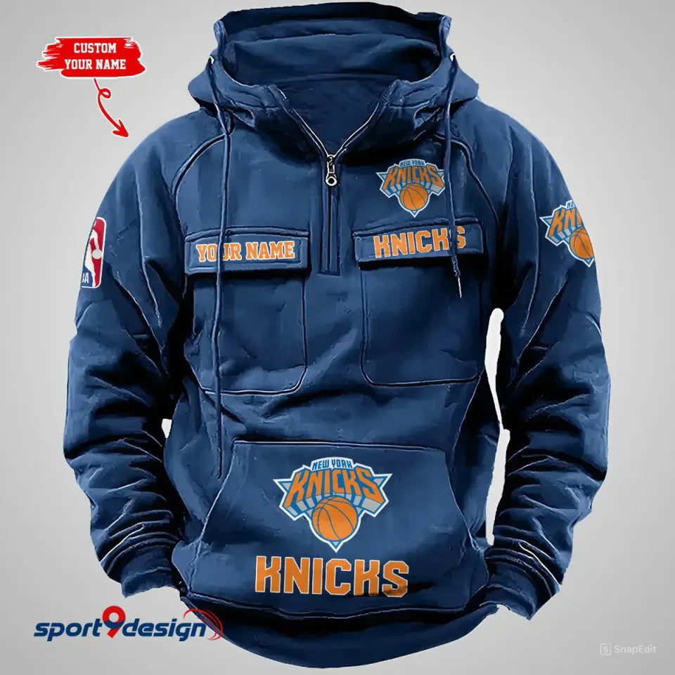 NY Knicks Vintage Custom Vintage Cargo Hoodies, Fan Gift