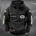 Green Bay Packerss Custom Vintage Cargo Hoodies, Fan Gift