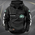 New York Jets Vintage Cargo Hoodies, Fan Gift