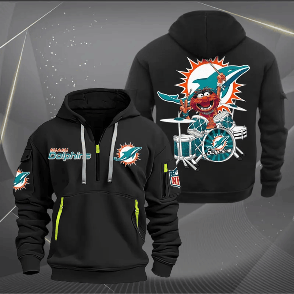 Miami Dolphins Tactical Zip Hoodie