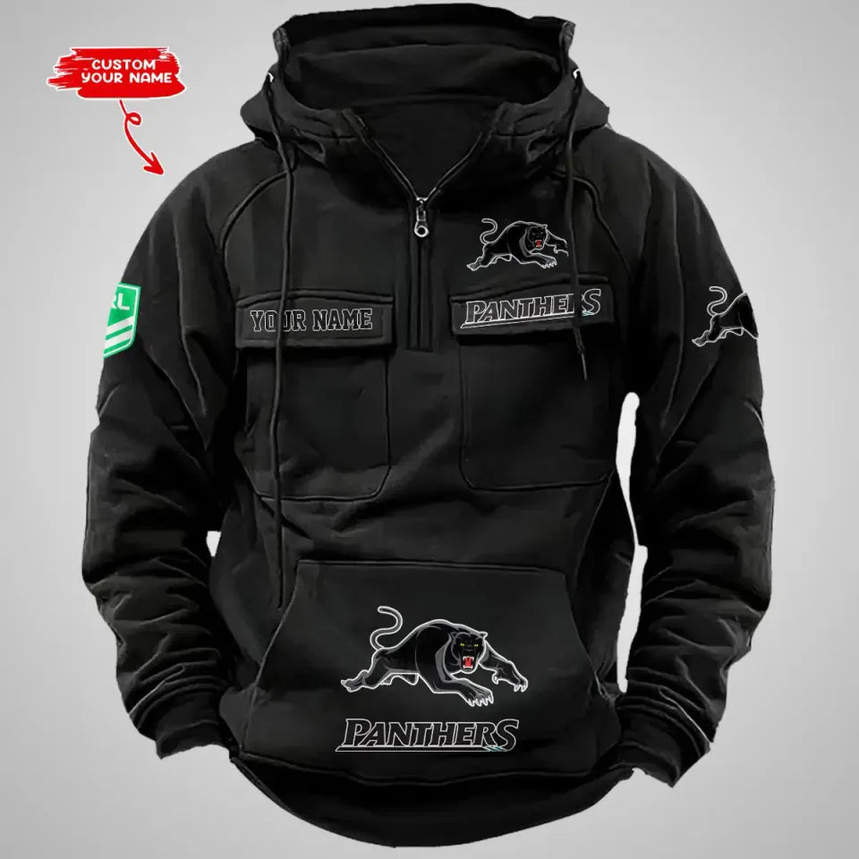 Penrith Panthers Custom Vintage Cargo Hoodies, Fan Gift