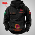 Brisbane Broncoss Custom Vintage Cargo Hoodies, Fan Gift