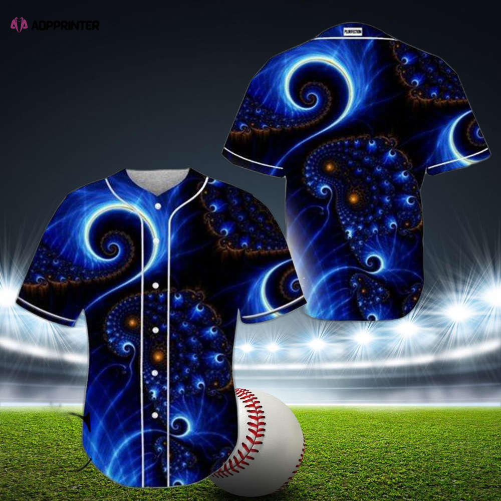 Custom Psychedelic Trip Rave EDM Baseball Jersey: Express Your Unique Style - Aopprinter T-Shirts, Hoodie,... (Image 1)