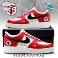 Custom Stade Toulousain Champions 2025 Air Force 1 Sneakers