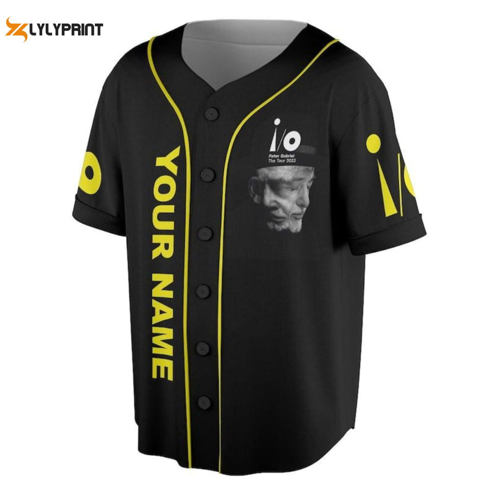 Customized Peter Gabriel Baseball Jersey - lylyprint.com T-Shirts, Hoodie, Sweatshirt | WearSparks.com (Image 1)