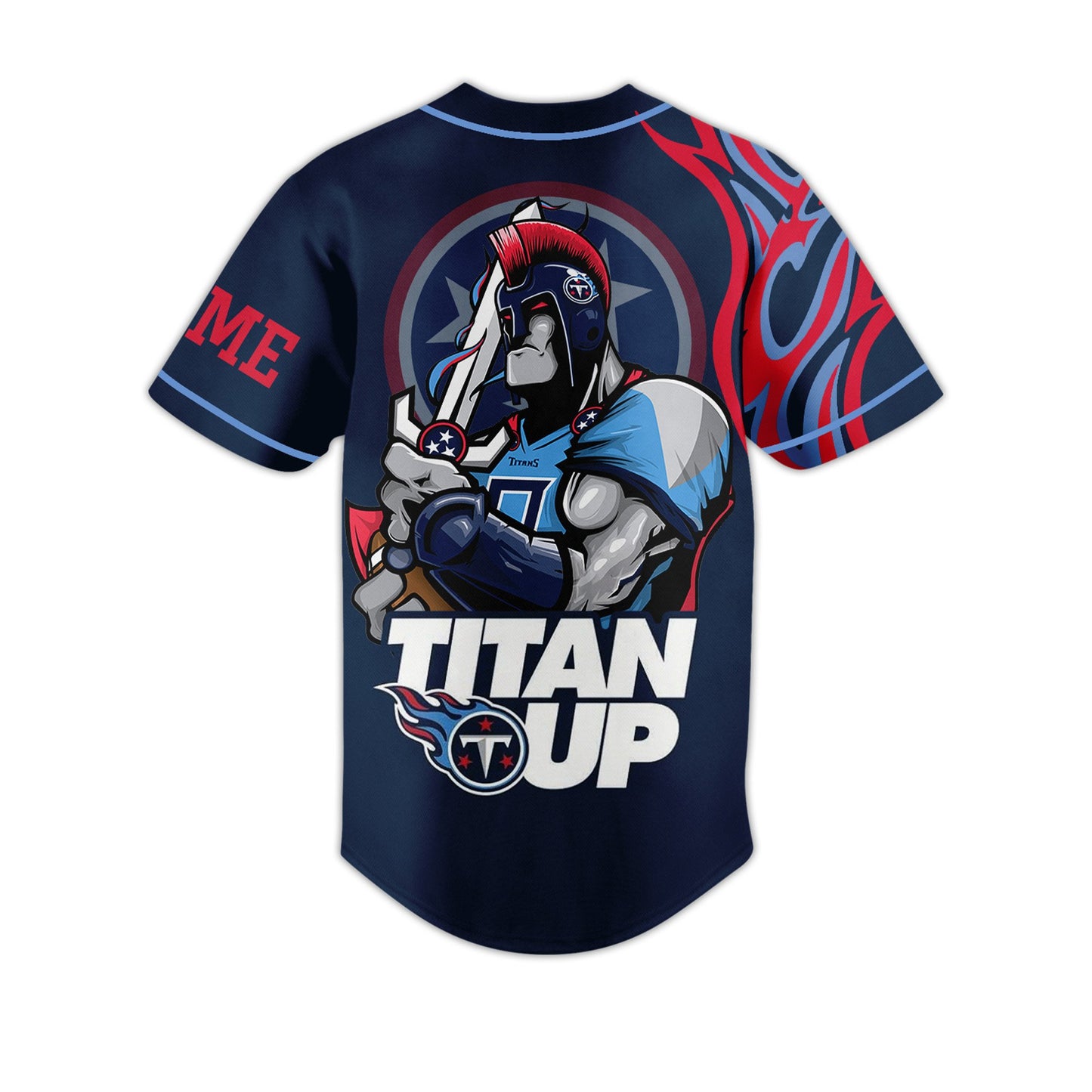 Customized Tennessee Titans Sport Baseball Jersey