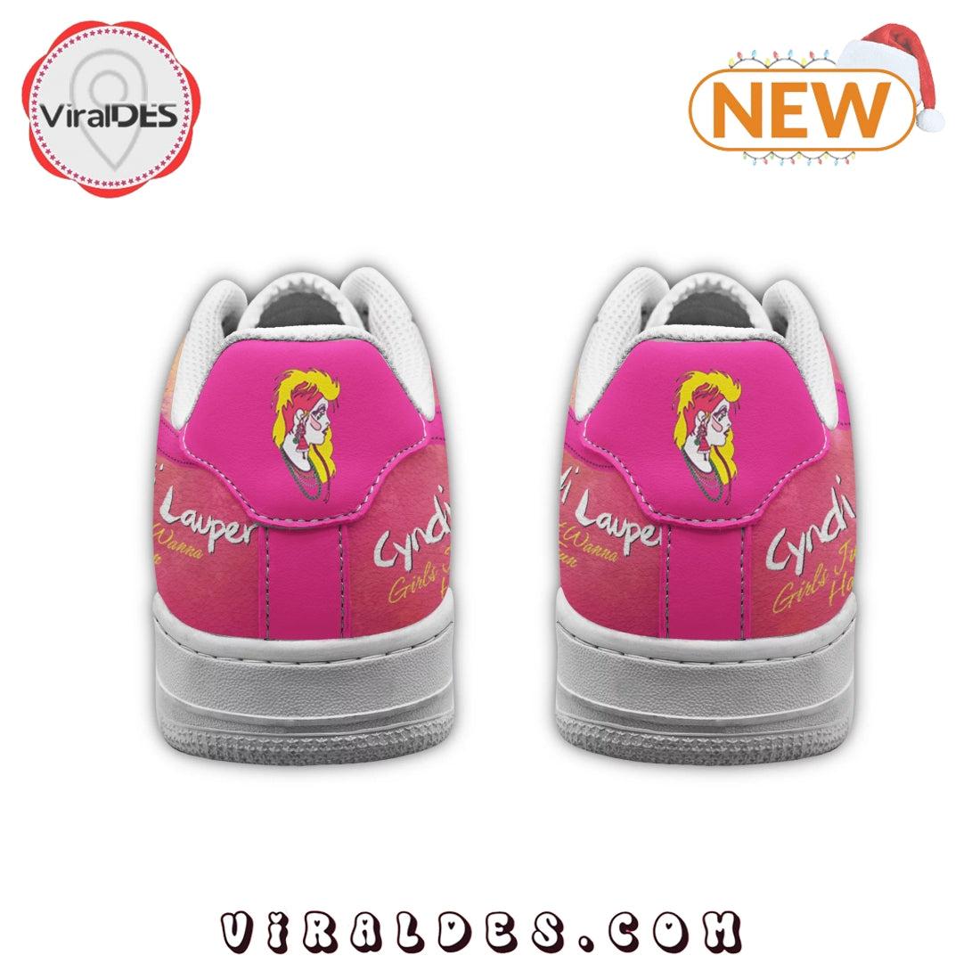 Cyndi Lauper 2024 Christmas Air Force 1 Shoes