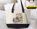 Serotonin Booster Cats - Cat Mental Health Canvas Tote
