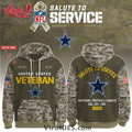 Dallas Cowboys 2025 Salute to Service Hoodie, Long Pants