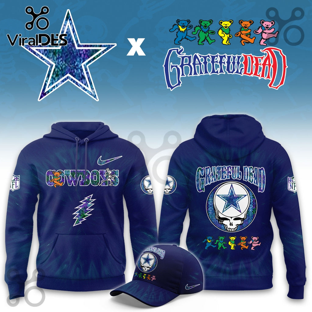 Dallas Cowboys Grateful Dead Limited Hoodie 2025