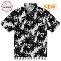 Dallas Cowboys Palm Motifs Hawaiian Shirt