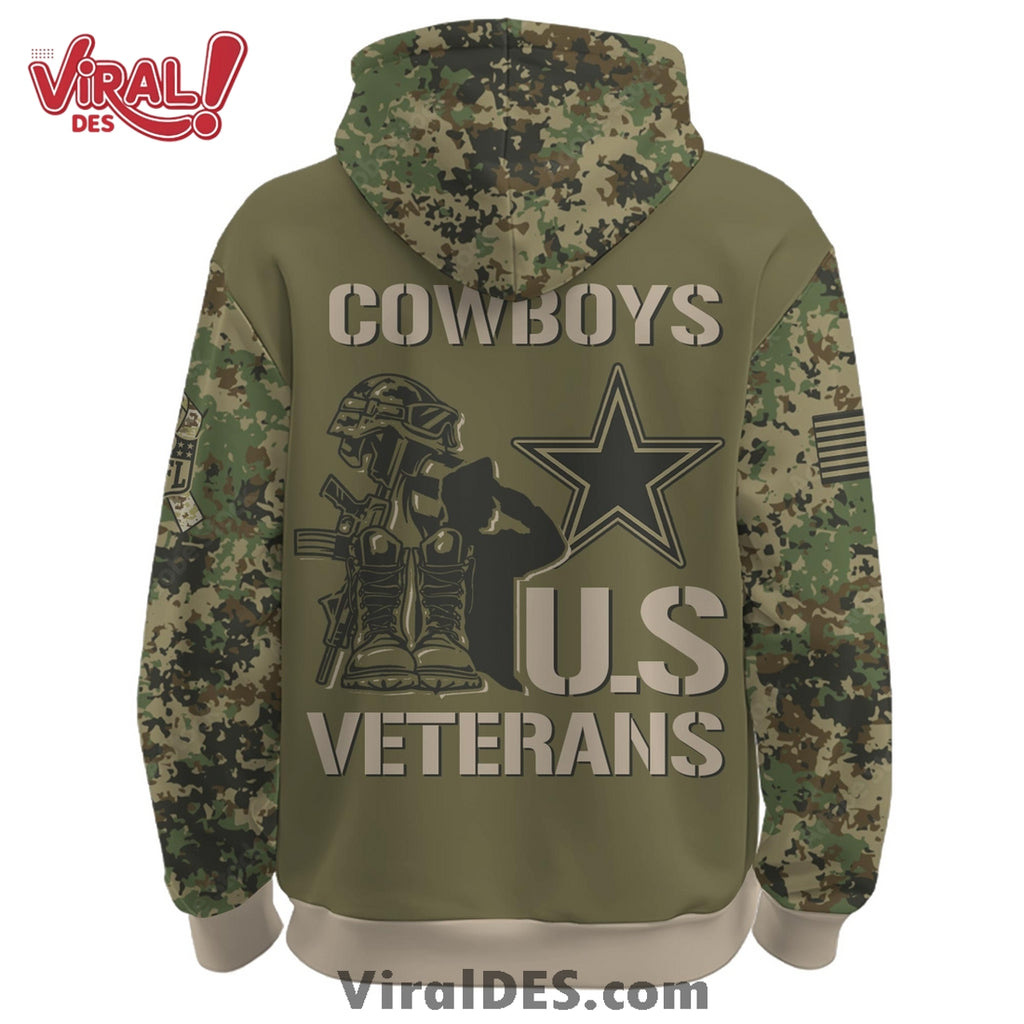 Dallas Cowboys Veteran Day 2025 Hoodie Limited Edions