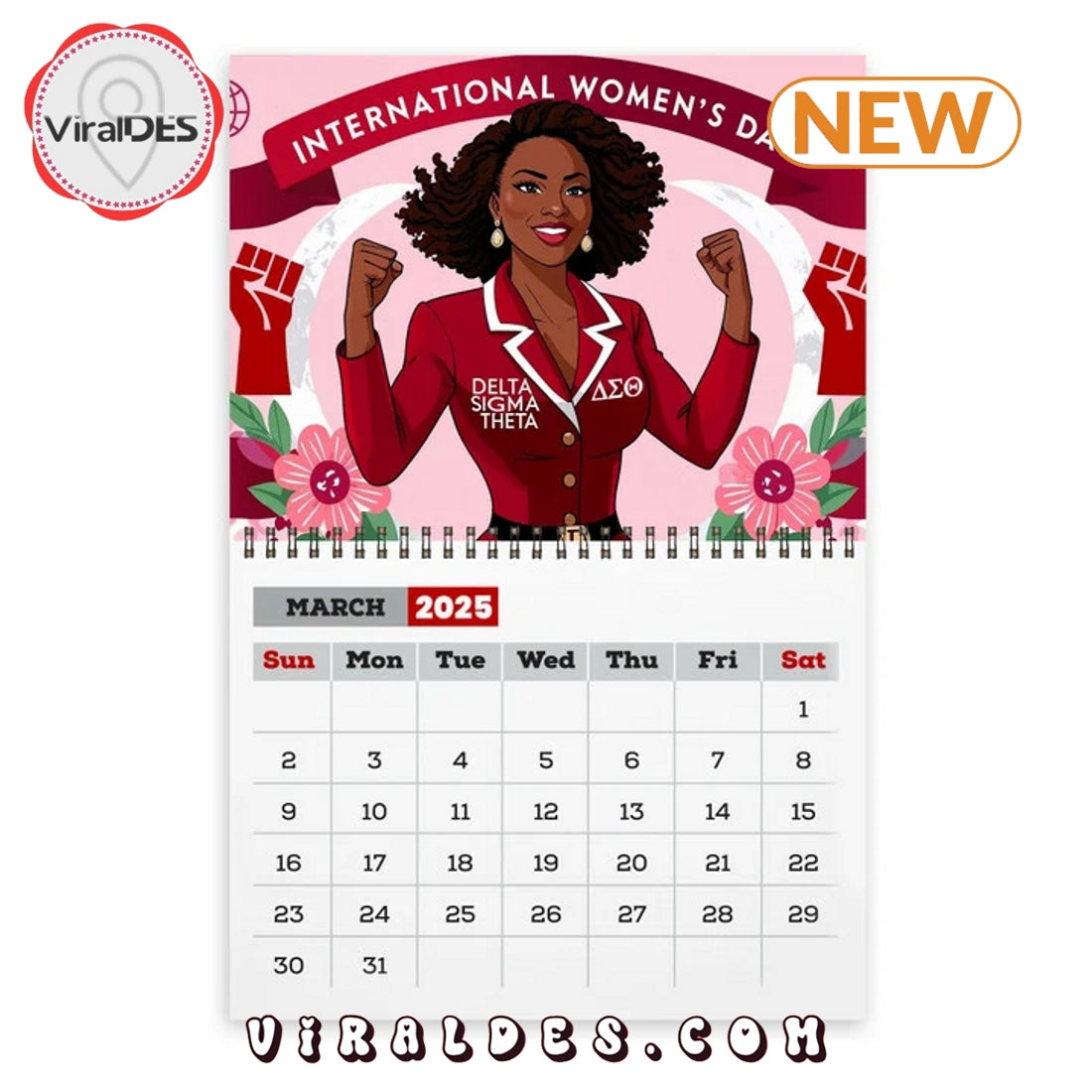 Delta Sigma Theta 2025 New Year Calendar