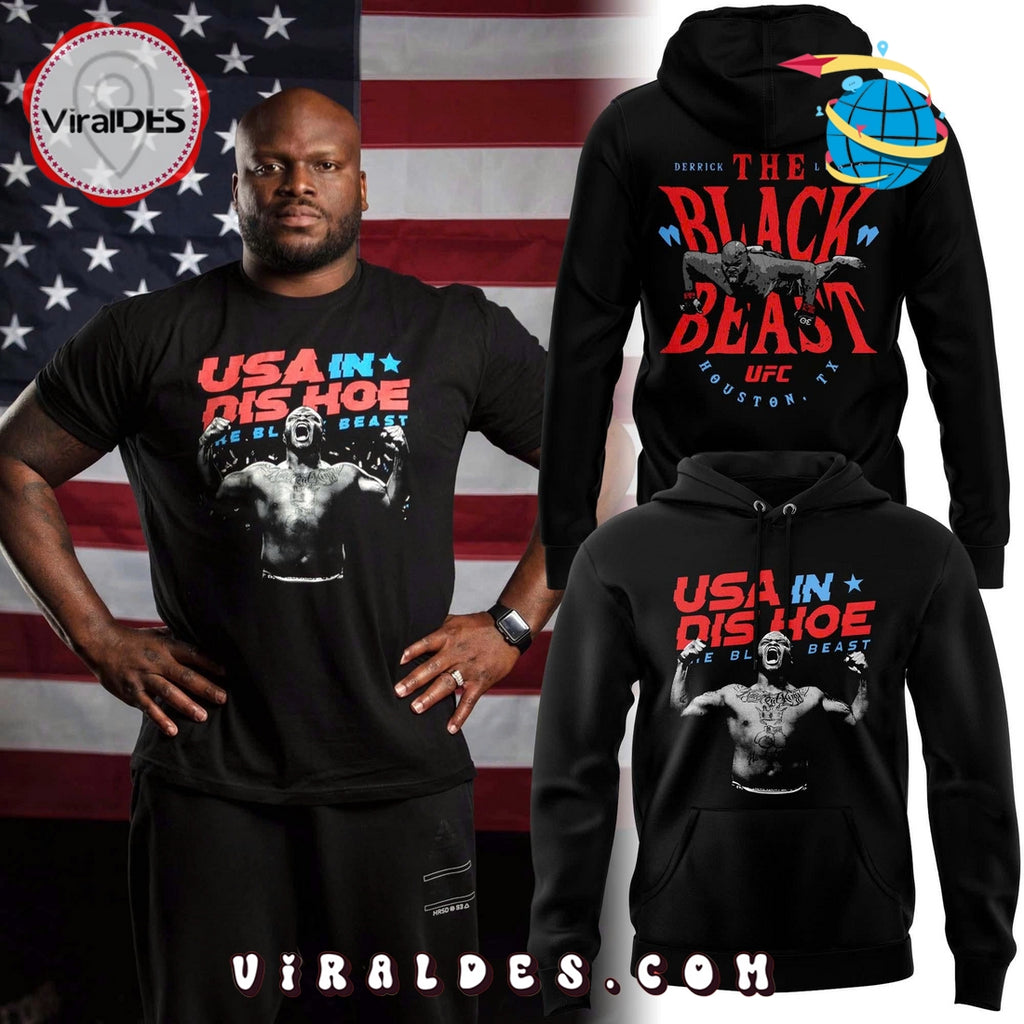 Derrick Lewis USA IN DIS HOE Limited Edition Hoodie