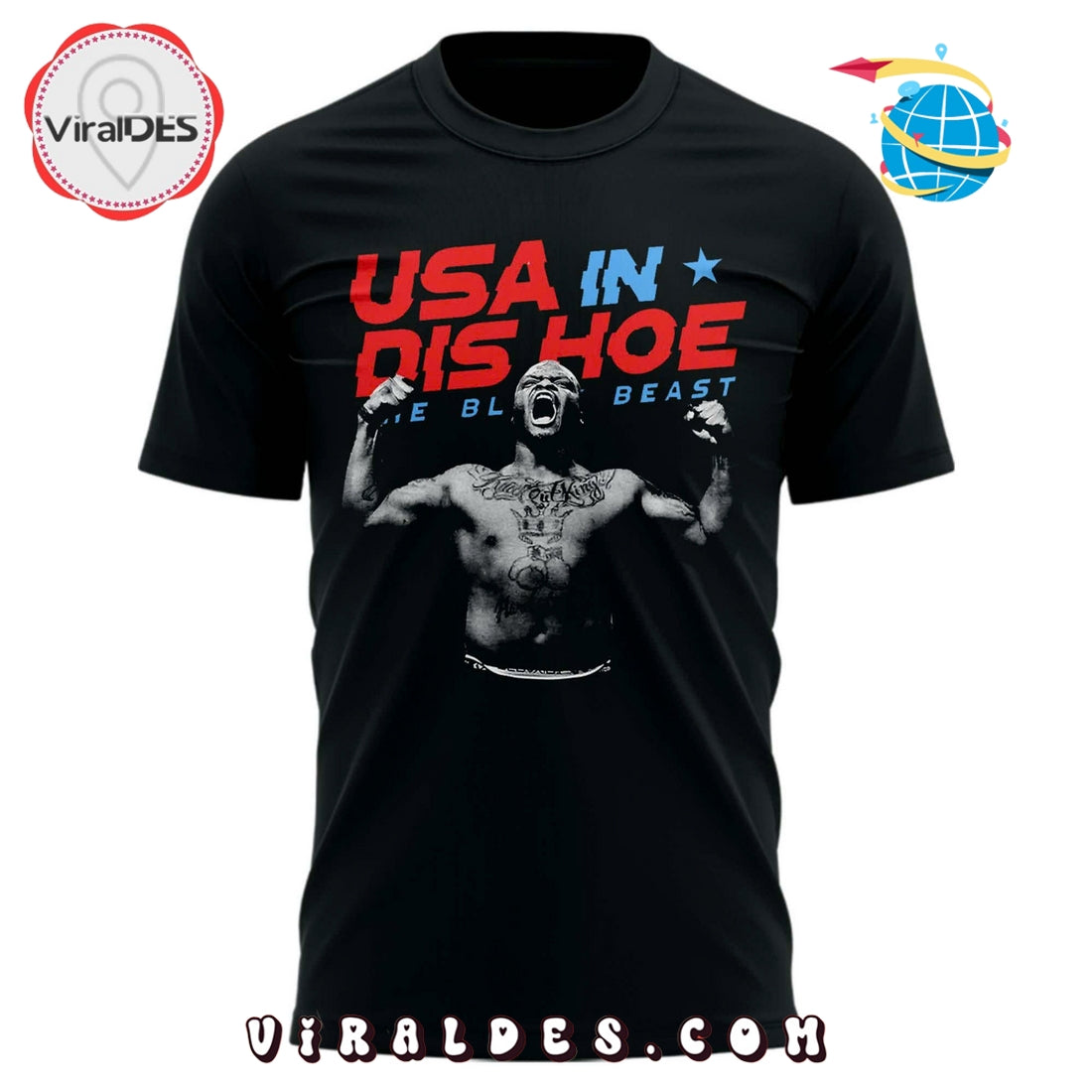 Derrick Lewis USA IN DIS HOE Limited Edition Hoodie