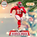Derrick Nnadi x Kansas City Chiefs 2024 Christmas Ornaments