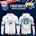 Detroit Lions 2024 Firefighter Appreciation Hoodie