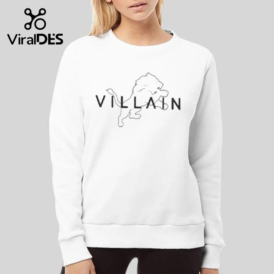 Detroit Lions Inspired Villain Hoodie
