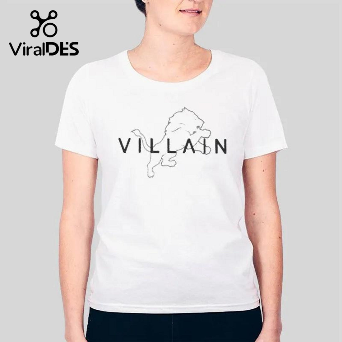 Detroit Lions Inspired Villain Hoodie