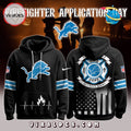 Detroit Lions x Firefighter Appreciation Night Game Hoodie 2025