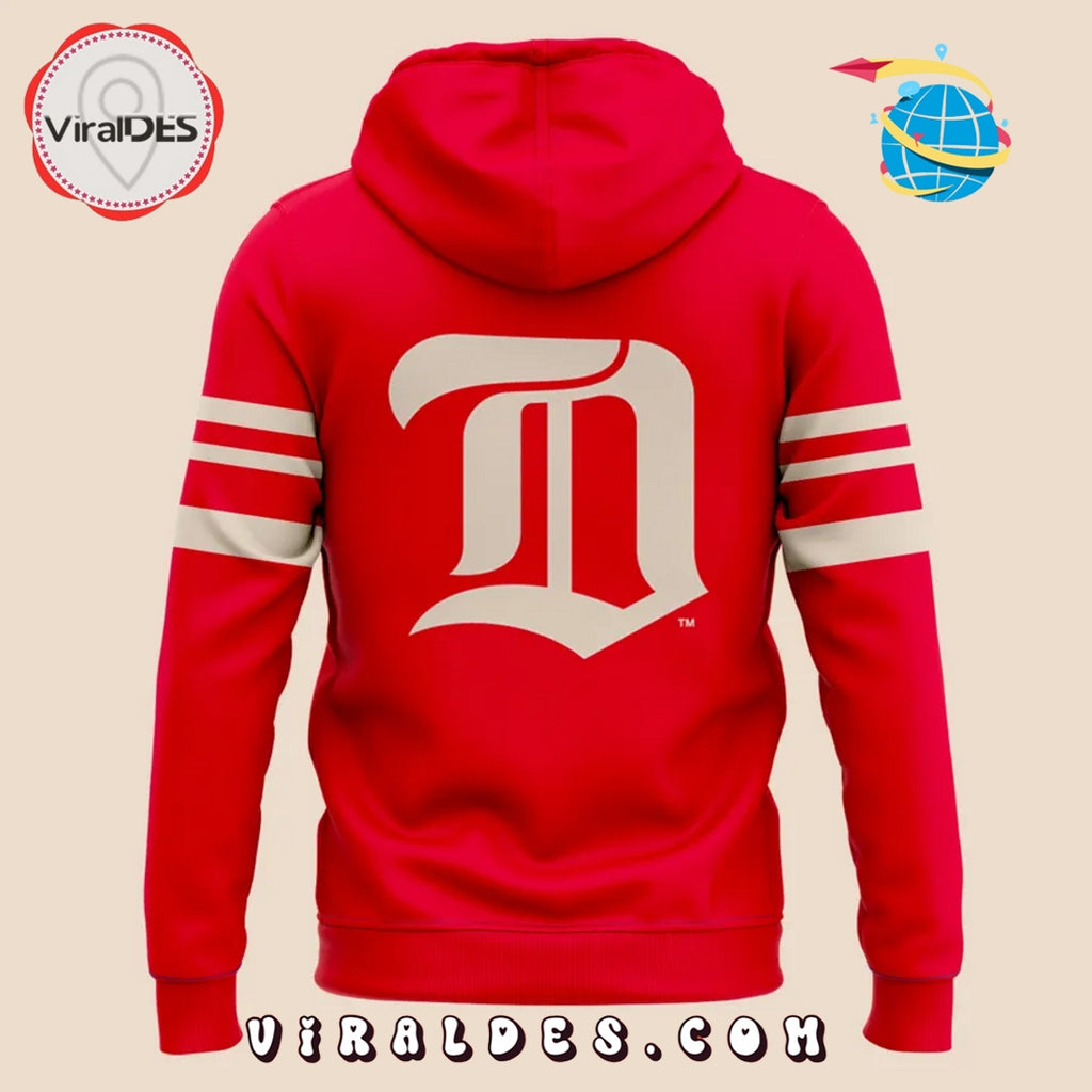 Detroit Red Wings 100 Years Of Hockeytown Hoodie 2025