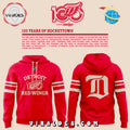 Detroit Red Wings 100 Years Of Hockeytown Hoodie And Cap